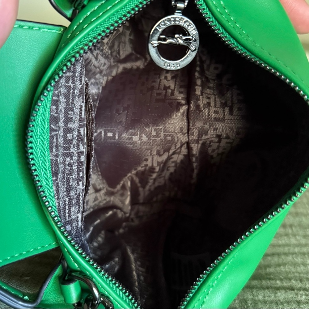 Longchamp LE PLIAGE XTRA XS POUCH in Green 🍀 - Picture 9 of 11
